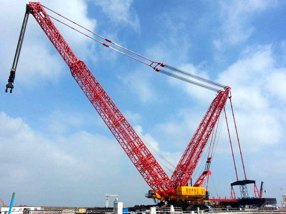 Гусеничный кран SANY SCC36000A