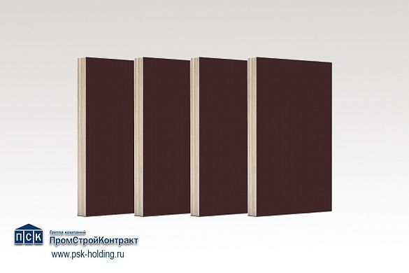 Фанера ламинированная 18х1500x3000 мм (пленка 220) Сегежа