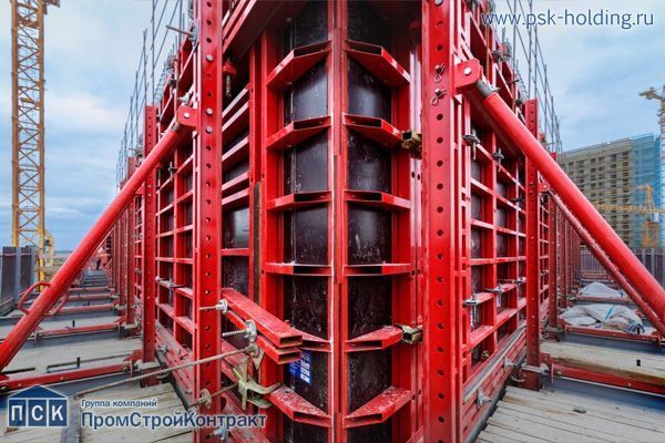 Аренда опалубки лифтовых шахт
