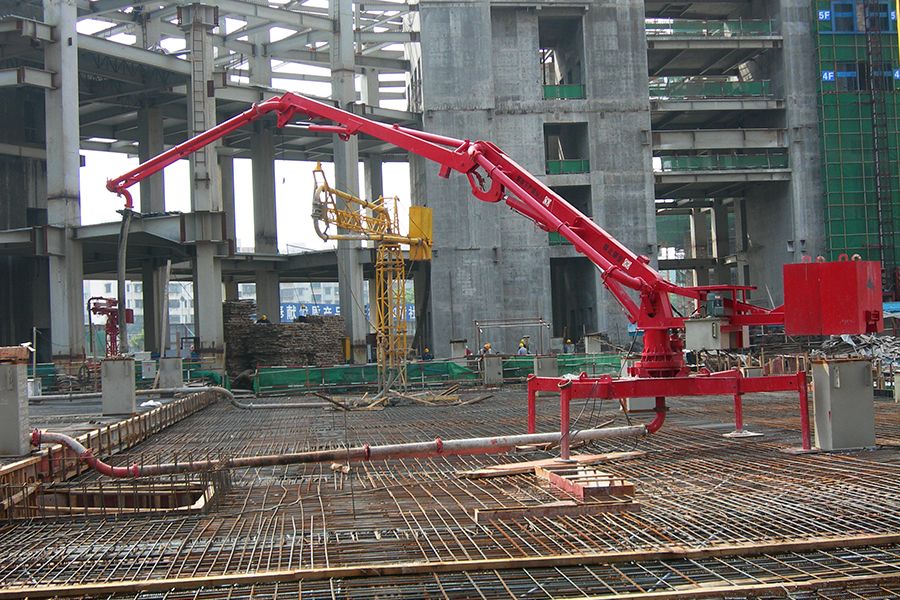 Бетонораспределительная стрела HELI (JAINE) HGY 13 (гидравлическая)